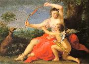 BATONI, Pompeo Diana Cupid Norge oil painting reproduction